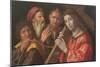 Christ Carrying the Cross and Two Saints-Marco Palmezzano-Mounted Giclee Print