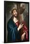 Christ Carrying the Cross by Greco-El Greco-Framed Art Print