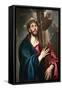 Christ Carrying the Cross by Greco-El Greco-Framed Stretched Canvas