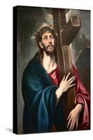Christ Carrying the Cross by Greco-El Greco-Stretched Canvas