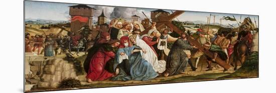 Christ Carrying the Cross, C.1500-Ercole de Roberti-Mounted Premium Giclee Print