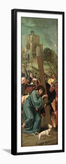 Christ Carrying the Cross, C.1518-Master of 1518-Framed Premium Giclee Print