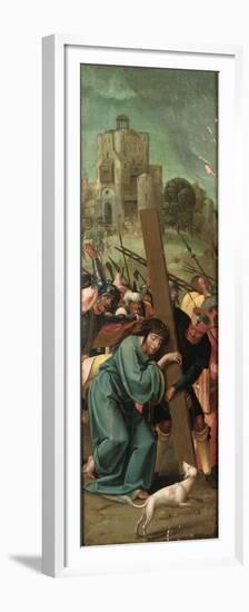 Christ Carrying the Cross, C.1518-Master of 1518-Framed Premium Giclee Print