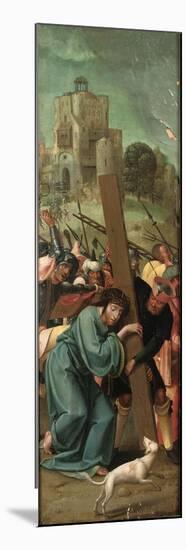 Christ Carrying the Cross, C.1518-Master of 1518-Mounted Premium Giclee Print