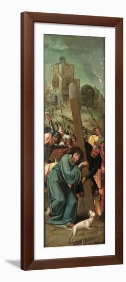 Christ Carrying the Cross, C.1518-Master of 1518-Framed Premium Giclee Print