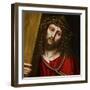 Christ Carrying the Cross - Frangipane, Niccolo (Active 1563-1597) - 1574 - Oil on Canvas - 40,5X40-Niccolo Frangipane-Framed Giclee Print