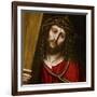 Christ Carrying the Cross - Frangipane, Niccolo (Active 1563-1597) - 1574 - Oil on Canvas - 40,5X40-Niccolo Frangipane-Framed Giclee Print