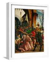 Christ Carrying the Cross, from the Saint Sebastian Altar, 1518-Albrecht Altdorfer-Framed Giclee Print