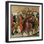 Christ Carrying the Cross. the Wings of the Wurzach Altar, 1437-Hans Multscher-Framed Giclee Print