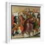 Christ Carrying the Cross. the Wings of the Wurzach Altar, 1437-Hans Multscher-Framed Giclee Print