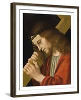 Christ Carrying the Cross-Marco D'oggiono-Framed Art Print