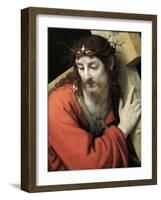 Christ Carrying the Cross-Andrea Solario-Framed Giclee Print