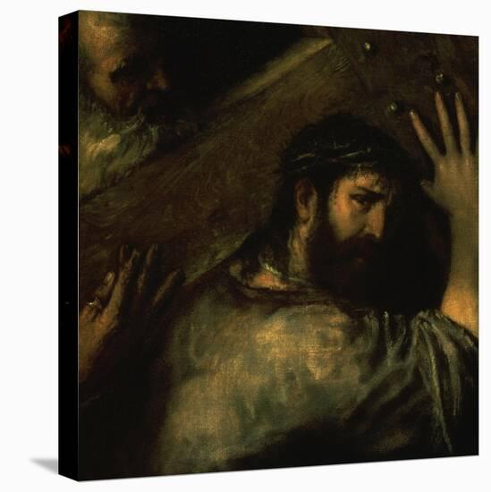 Christ Carrying the Cross-Titian (Tiziano Vecelli)-Stretched Canvas