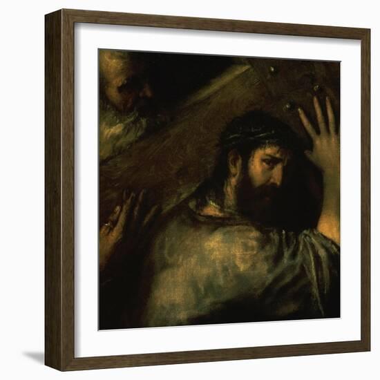 Christ Carrying the Cross-Titian (Tiziano Vecelli)-Framed Giclee Print