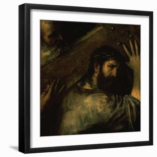 Christ Carrying the Cross-Titian (Tiziano Vecelli)-Framed Giclee Print