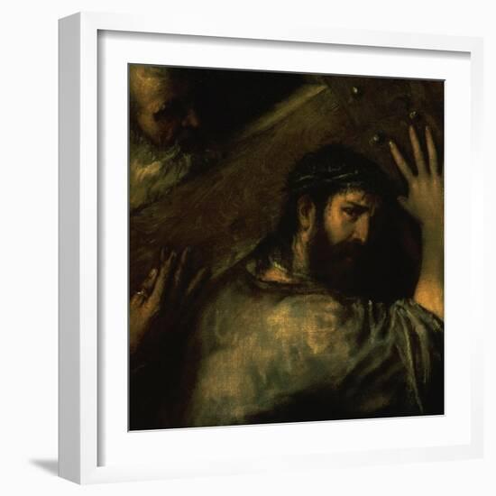 Christ Carrying the Cross-Titian (Tiziano Vecelli)-Framed Giclee Print
