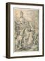 Christ Carrying the Cross-Hendrik Goltzius-Framed Giclee Print