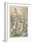 Christ Carrying the Cross-Hendrik Goltzius-Framed Giclee Print