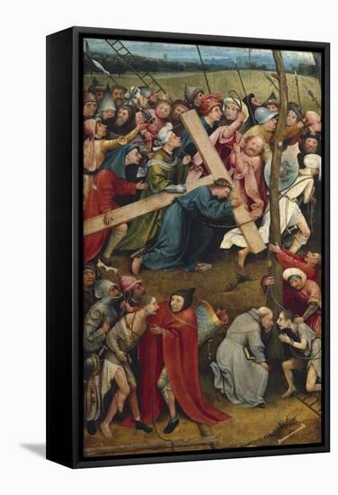 Christ Carrying the Cross-Hieronymus Van Aeken Bosch-Framed Stretched Canvas