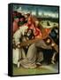 Christ Carrying the Cross-Hieronymus Bosch-Framed Stretched Canvas