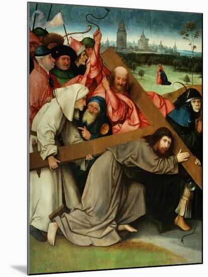 Christ Carrying the Cross-Hieronymus Bosch-Mounted Giclee Print