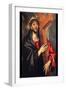 Christ Carrying the Cross-El Greco-Framed Art Print