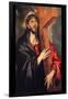 Christ Carrying the Cross-El Greco-Framed Art Print