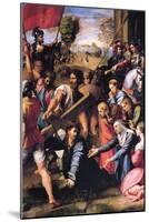 Christ Carrying the Cross-Raphael-Mounted Art Print