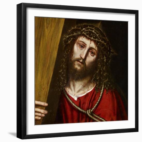 Christ Carrying the Cross-Niccolò Frangipane-Framed Giclee Print