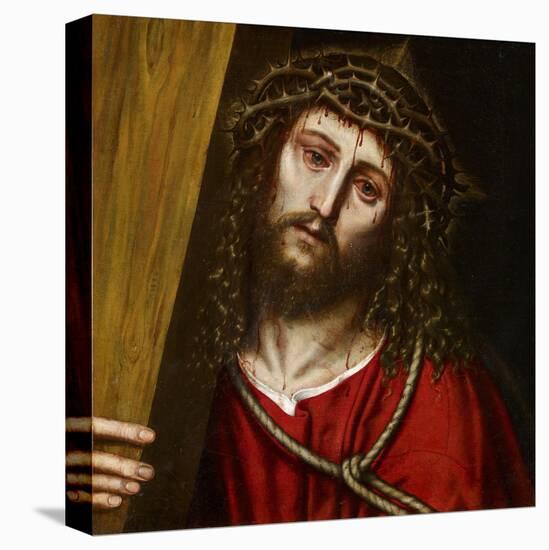 Christ Carrying the Cross-Niccolò Frangipane-Stretched Canvas