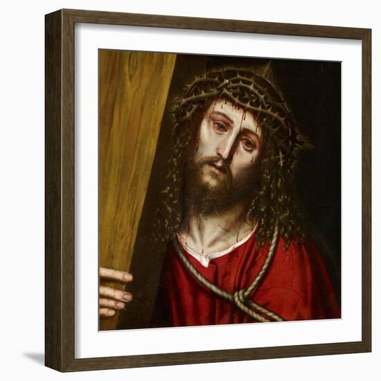 Christ Carrying the Cross-Niccolò Frangipane-Framed Giclee Print