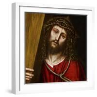 Christ Carrying the Cross-Niccolò Frangipane-Framed Giclee Print