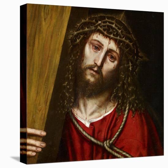 Christ Carrying the Cross-Niccolò Frangipane-Stretched Canvas