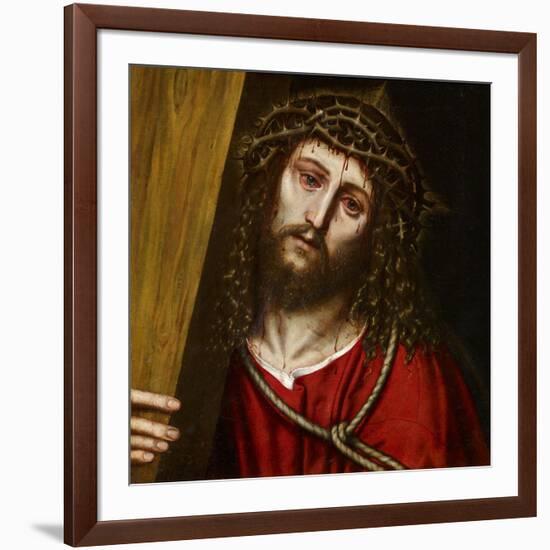 Christ Carrying the Cross-Niccolò Frangipane-Framed Giclee Print