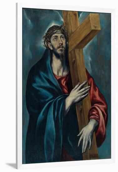 Christ Carrying the Cross-El Greco-Framed Giclee Print