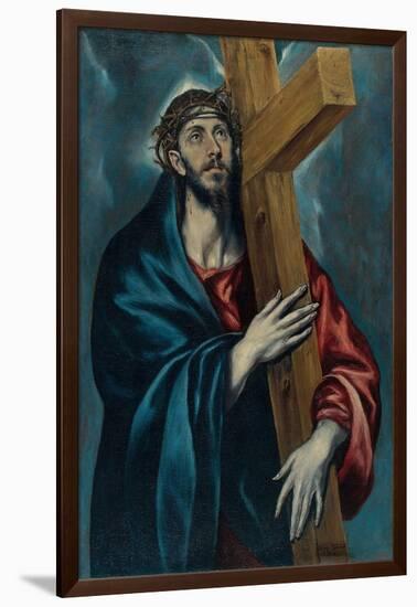 Christ Carrying the Cross-El Greco-Framed Giclee Print