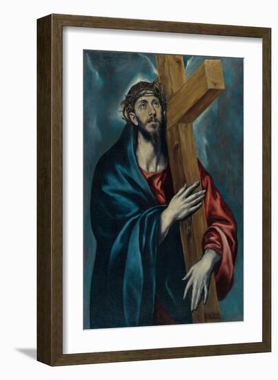 Christ Carrying the Cross-El Greco-Framed Giclee Print