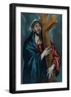 Christ Carrying the Cross-El Greco-Framed Giclee Print