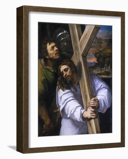 Christ Carrying the Cross-Sebastiano del Piombo-Framed Giclee Print