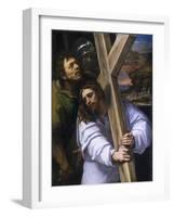 Christ Carrying the Cross-Sebastiano del Piombo-Framed Giclee Print