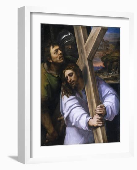 Christ Carrying the Cross-Sebastiano del Piombo-Framed Giclee Print