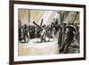 Christ Carrying the Cross-Andrew Howat-Framed Giclee Print