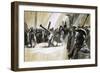 Christ Carrying the Cross-Andrew Howat-Framed Giclee Print