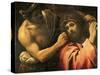 Christ Carrying the Cross-Annibale Carracci-Stretched Canvas