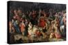 Christ Carrying the Cross-David Vinckboons-Stretched Canvas