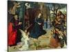 Christ Child Adored by Angels, Central Panel of the Portinari Altarpiece, c.1479-Hugo van der Goes-Stretched Canvas