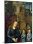 Christ Child Adored by Angels, Central Panel of the Portinari Altarpiece, C.1479-Hugo van der Goes-Mounted Giclee Print