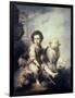 Christ Child as Shepherd-Bartolome Esteban Murillo-Framed Giclee Print