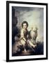 Christ Child as Shepherd-Bartolome Esteban Murillo-Framed Giclee Print