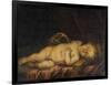 Christ Child Asleep on the Cross-Bartolome Esteban Murillo-Framed Giclee Print